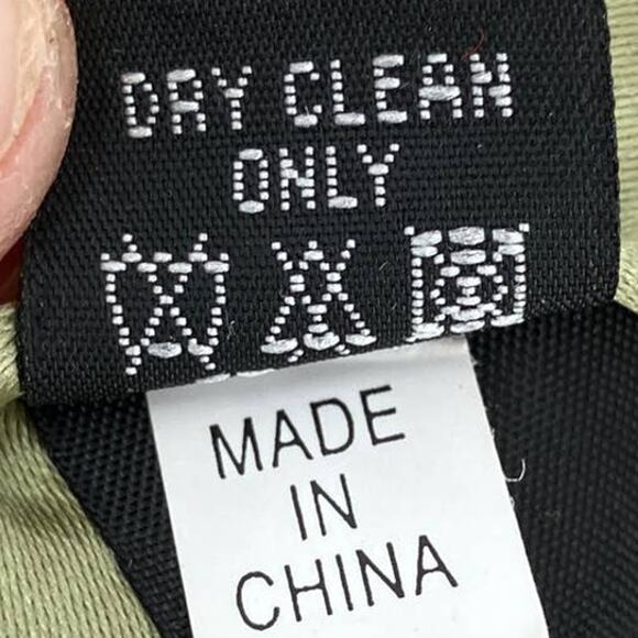 Puccini Sage Green Classic Width Pointed Microfiber Wedding Business Neck Tie - Picture 4 of 5